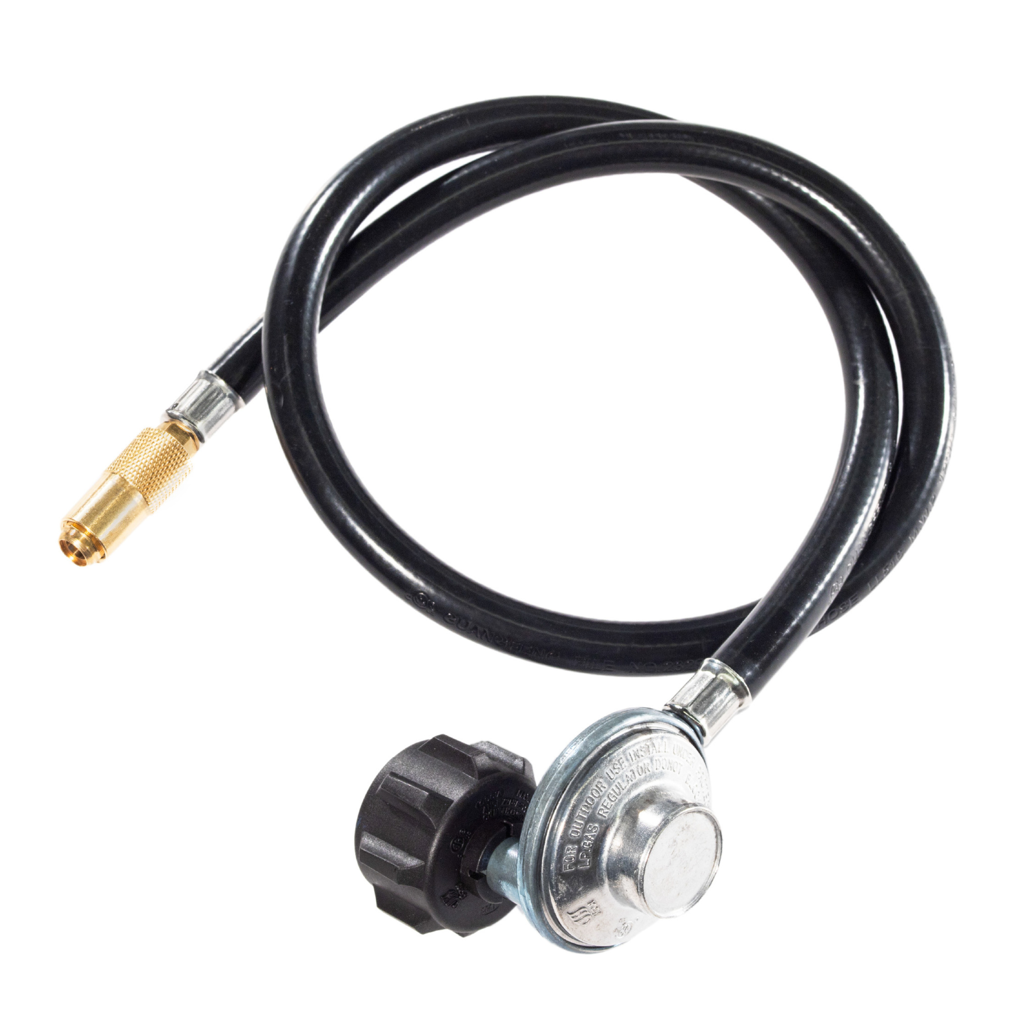 Blackstone Propane Tank Adapter Hose with Regulator — Compatible with 17in. and 22in. Tabletop Griddles, Model# 5471